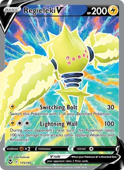 Regieleki V card from Silver Tempest, number 175/195
