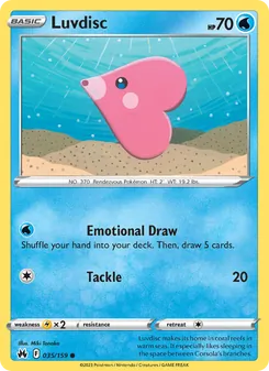 Luvdisc card from Crown Zenith, number 035/159
