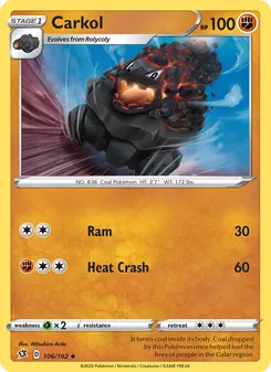 Carkol card from Rebel Clash, number 106/192