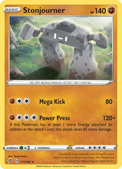Stonjourner card from Rebel Clash, number 111/192