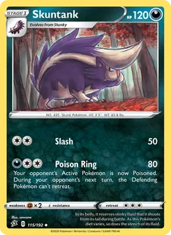 Skuntank card from Rebel Clash, number 115/192