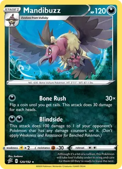 Mandibuzz card from Rebel Clash, number 120/192