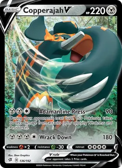 Copperajah V card from Rebel Clash, number 136/192