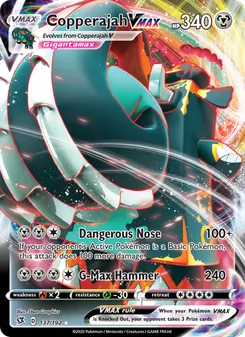 Copperajah VMAX card from Rebel Clash, number 137/192