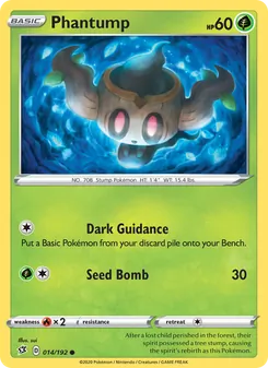Phantump card from Rebel Clash, number 14/192