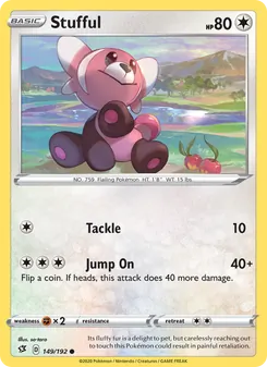 Stufful card from Rebel Clash, number 149/192