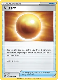 Nugget card from Rebel Clash, number 162/192