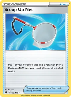 Scoop Up Net card from Rebel Clash, number 165/192