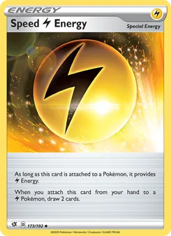 Speed Lightning Energy card from Rebel Clash, number 173/192