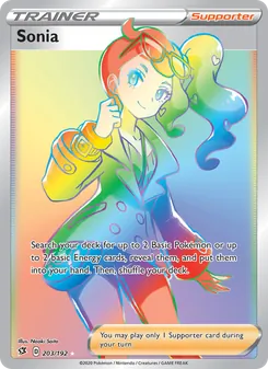 Sonia card from Rebel Clash, number 203/192