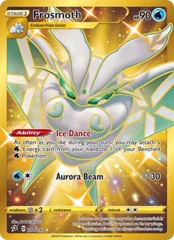 Frosmoth card from Rebel Clash, number 204/192