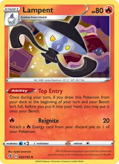 Lampent card from Rebel Clash, number 32/192