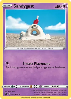 Sandygast card from Rebel Clash, number 81/192