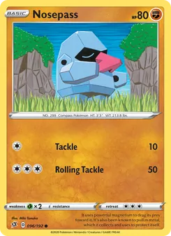 Nosepass card from Rebel Clash, number 96/192