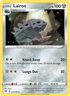 Lairon card from Darkness Ablaze, number 122/189