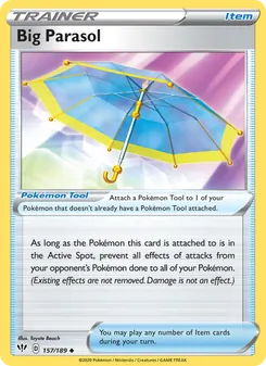 Big Parasol card from Darkness Ablaze, number 157/189