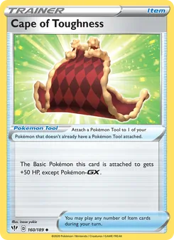 Cape of Toughness card from Darkness Ablaze, number 160/189