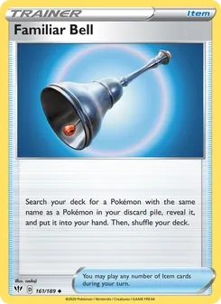 Familiar Bell card from Darkness Ablaze, number 161/189