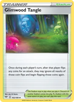 Glimwood Tangle card from Darkness Ablaze, number 162/189