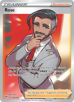 Rose card from Darkness Ablaze, number 189/189
