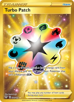Turbo Patch card from Darkness Ablaze, number 200/189