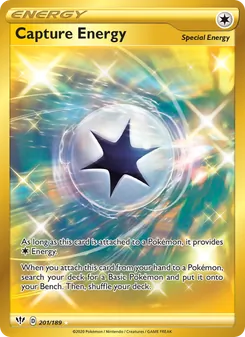Capture Energy card from Darkness Ablaze, number 201/189