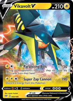 Vikavolt V card from Darkness Ablaze, number 60/189