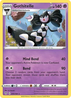 Gothitelle card from Darkness Ablaze, number 75/189