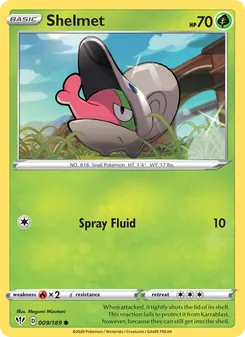 Shelmet card from Darkness Ablaze, number 9/189