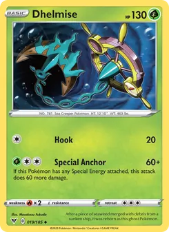 Dhelmise card from Vivid Voltage, number 19/185
