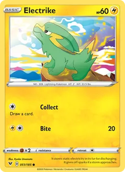 Electrike card from Vivid Voltage, number 51/185