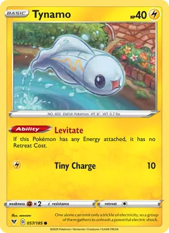 Tynamo card from Vivid Voltage, number 57/185