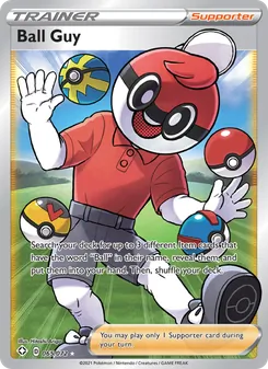 Ball Guy card from Shining Fates, number 65/72