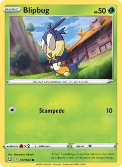 Blipbug card from Battle Styles, number 17/163