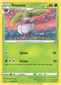 Steenee card from Chilling Reign, number 14/198