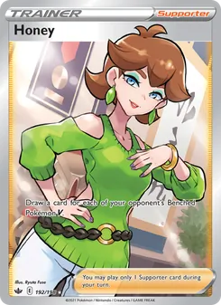 Honey card from Chilling Reign, number 192/198