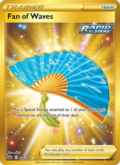 Fan of Waves card from Chilling Reign, number 226/198
