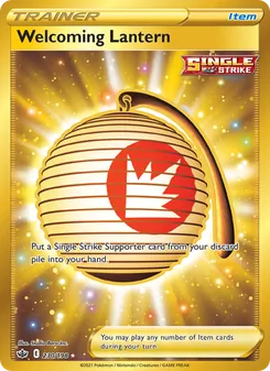 Welcoming Lantern card from Chilling Reign, number 230/198