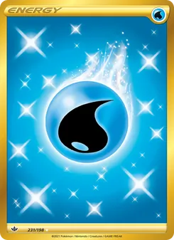 Water Energy card from Chilling Reign, number 231/198
