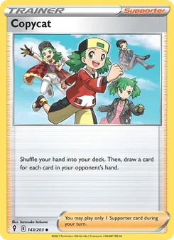 Copycat card from Evolving Skies, number 143/203