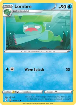 Lombre card from Evolving Skies, number 33/203