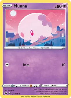 Munna card from Fusion Strike, number 121/264