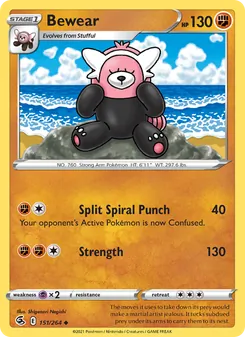 Bewear card from Fusion Strike, number 151/264