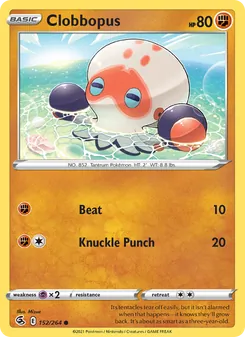 Clobbopus card from Fusion Strike, number 152/264
