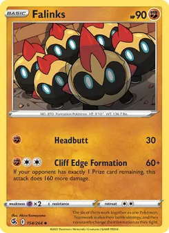 Falinks card from Fusion Strike, number 154/264