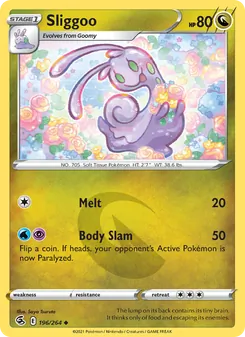 Sliggoo card from Fusion Strike, number 196/264