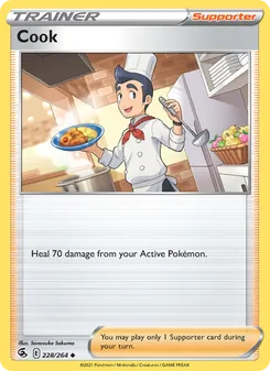 Cook card from Fusion Strike, number 228/264