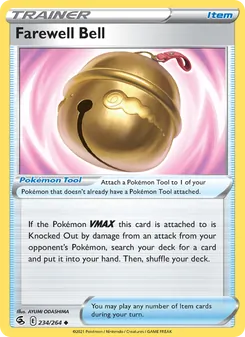 Farewell Bell card from Fusion Strike, number 234/264