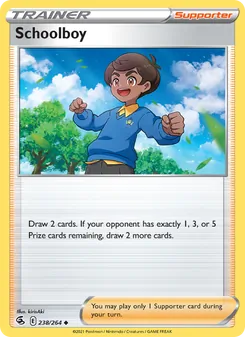 Schoolboy card from Fusion Strike, number 238/264