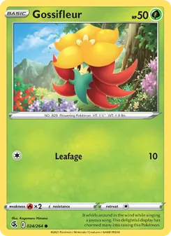 Gossifleur card from Fusion Strike, number 24/264